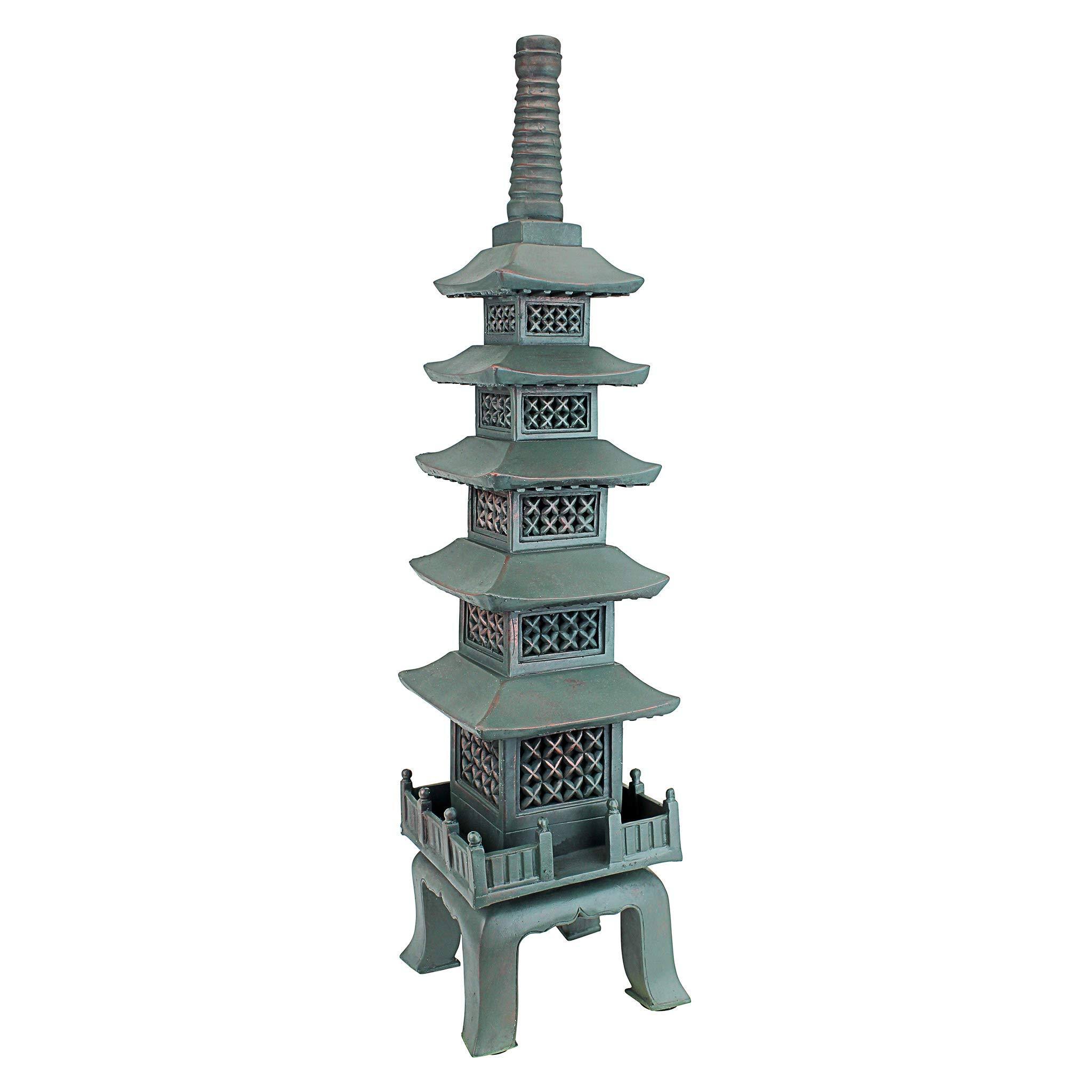 Design Toscano The Nara Temple Pagoda Asian Decor Garden Statue