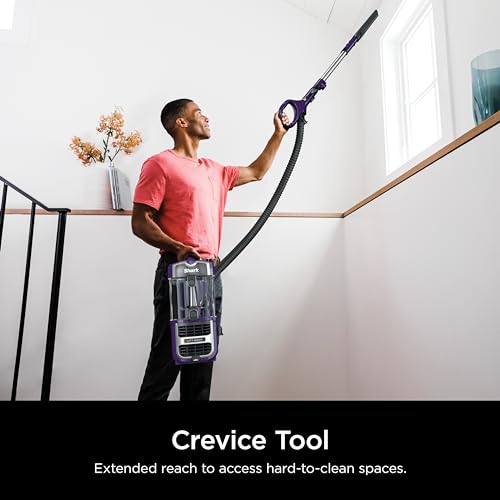Shark NV752 Rotator Powered Lift-Away TruePet Upright Vacuum with HEPA Filter, Large Dust Cup Capacity, LED Headlights, Upholstery Tool