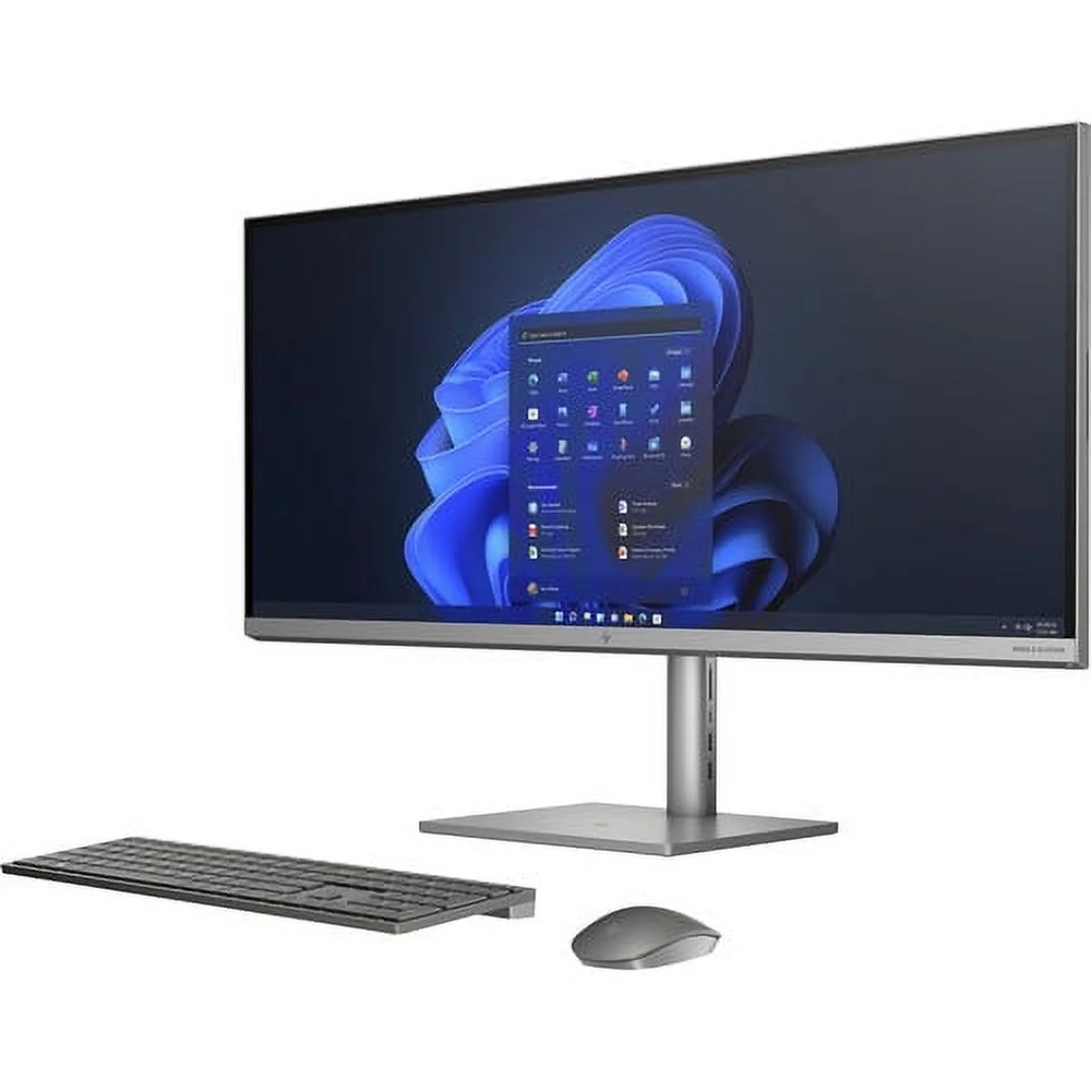 HP - ENVY 34" WUHD All-In-One - Intel Core i5-12400 -16GB Memory - 512GB SSD - Silver aluminum