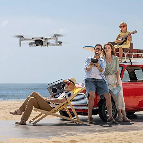 DJI Mini 2 Ultralight and Foldable Drone Quadcopter, 3-Axis Gimbal with 4K Camera, 12MP Photo, 31 Mins Flight Time
