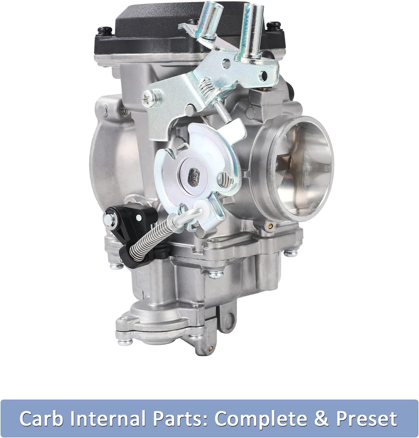 CV40 Carburetor for Harley Davidson HD Sportster XL883 XL1200/ Softail/ Touring/ Dyna & FXR/ Road King Carb 27421-99 27490-04 27465-04 (with Fuel
