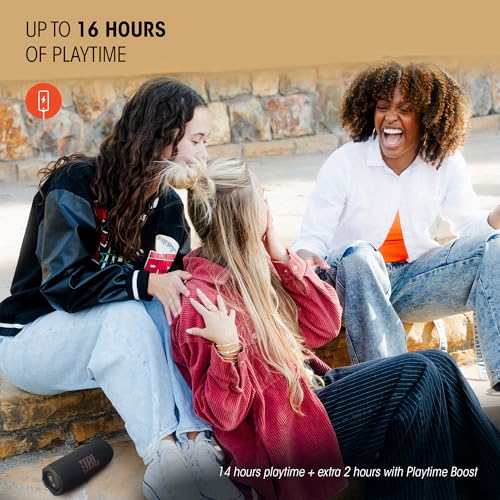 JBL Flip 7 - Portable Waterproof and Drop-Proof Speaker, Bold Pro Sound with AI Sound Boost, 16Hrs of Playtime