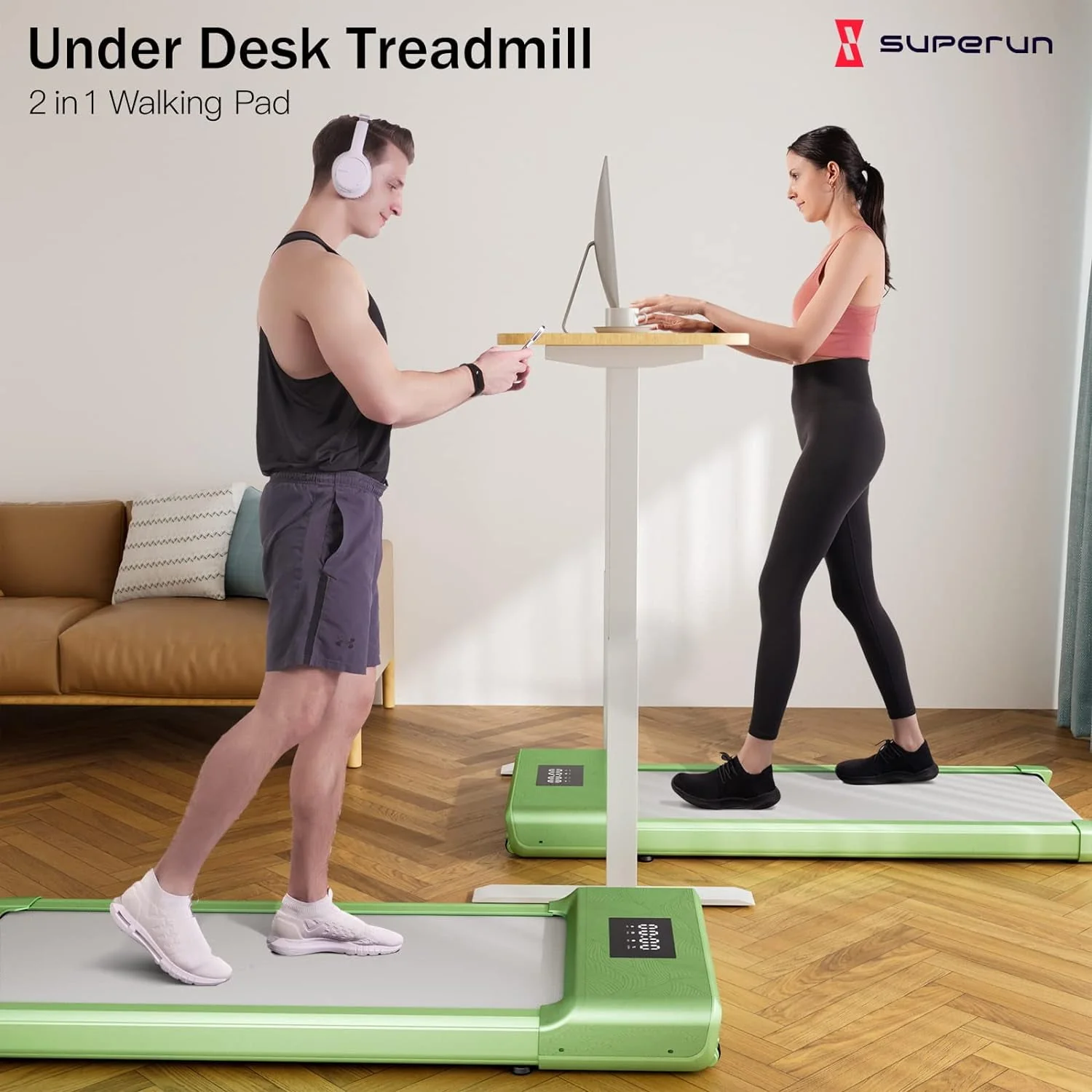SSPHPPLIE SupeRun Walking Pad 300lb