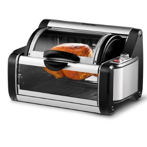 Costway Horizontal Rotating Kebob Skewer Roaster Oven Grill