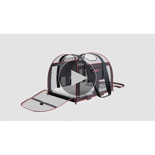 Katziela Luxury Lorry Pro Pet Carrier with Removable Wheels and Telescopic Handle - Pet Supplies online store