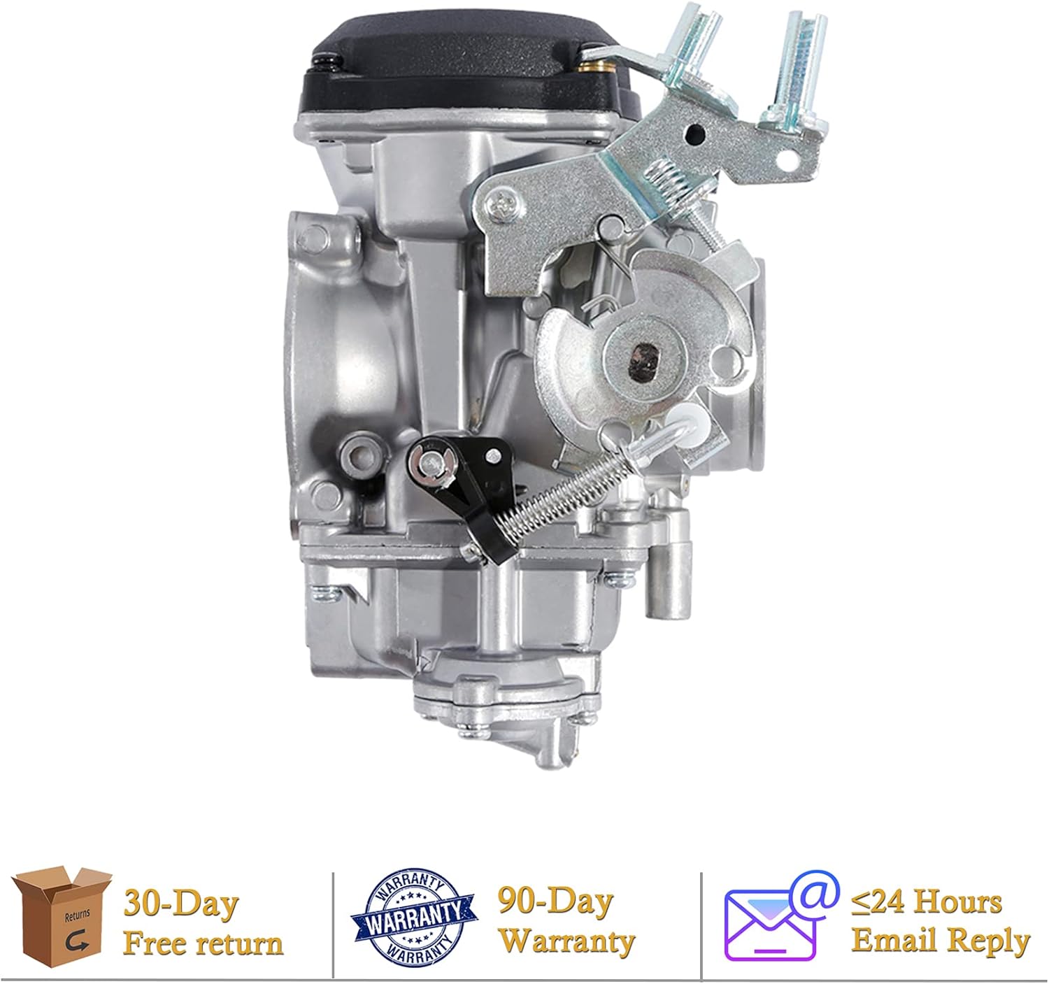 CV40 Carburetor for Harley Davidson HD Sportster XL883 XL1200/ Softail/ Touring/ Dyna & FXR/ Road King Carb 27421-99 27490-04 27465-04 (with Fuel