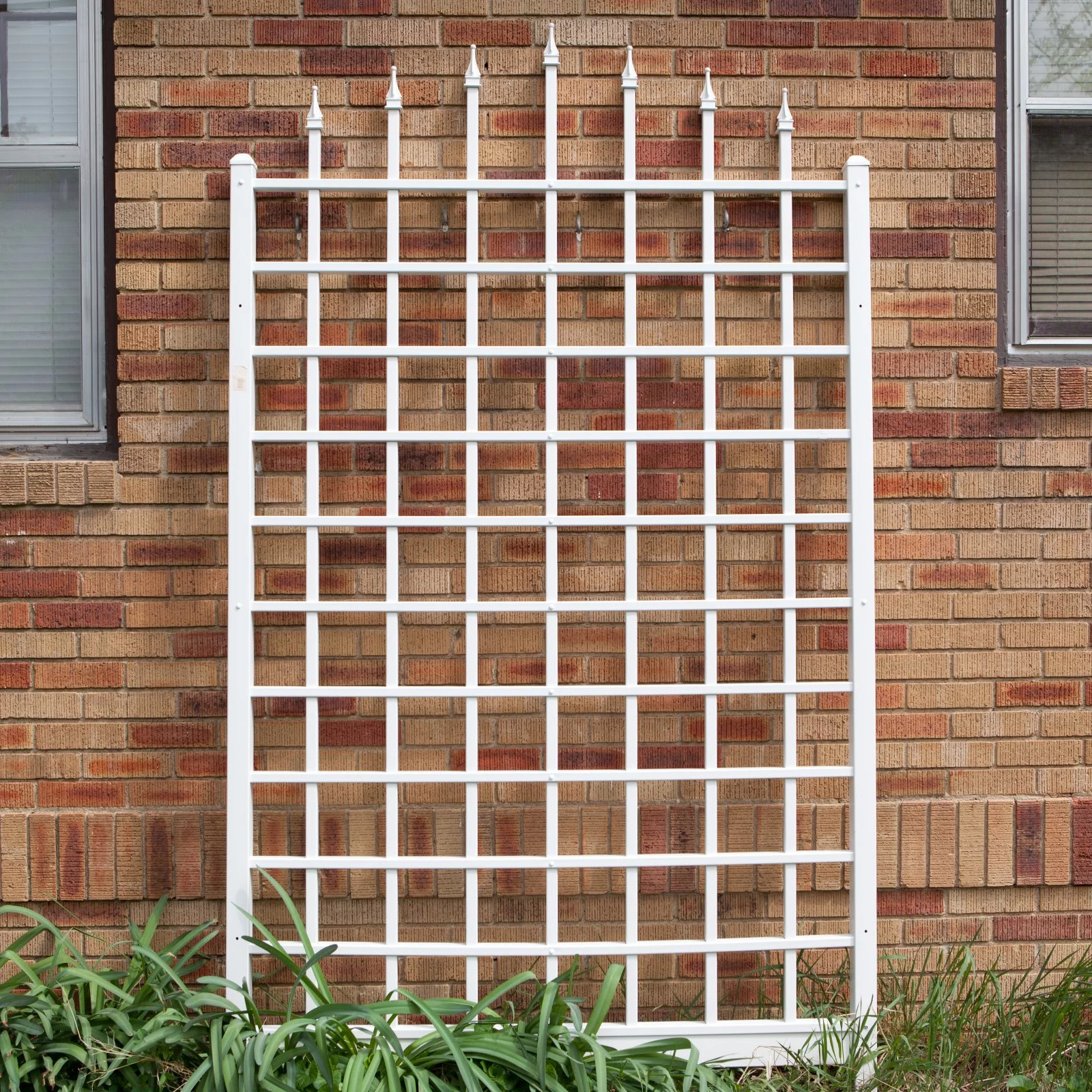 DuraTrel Winchester 57" x 96" White Vinyl Wall Trellis
