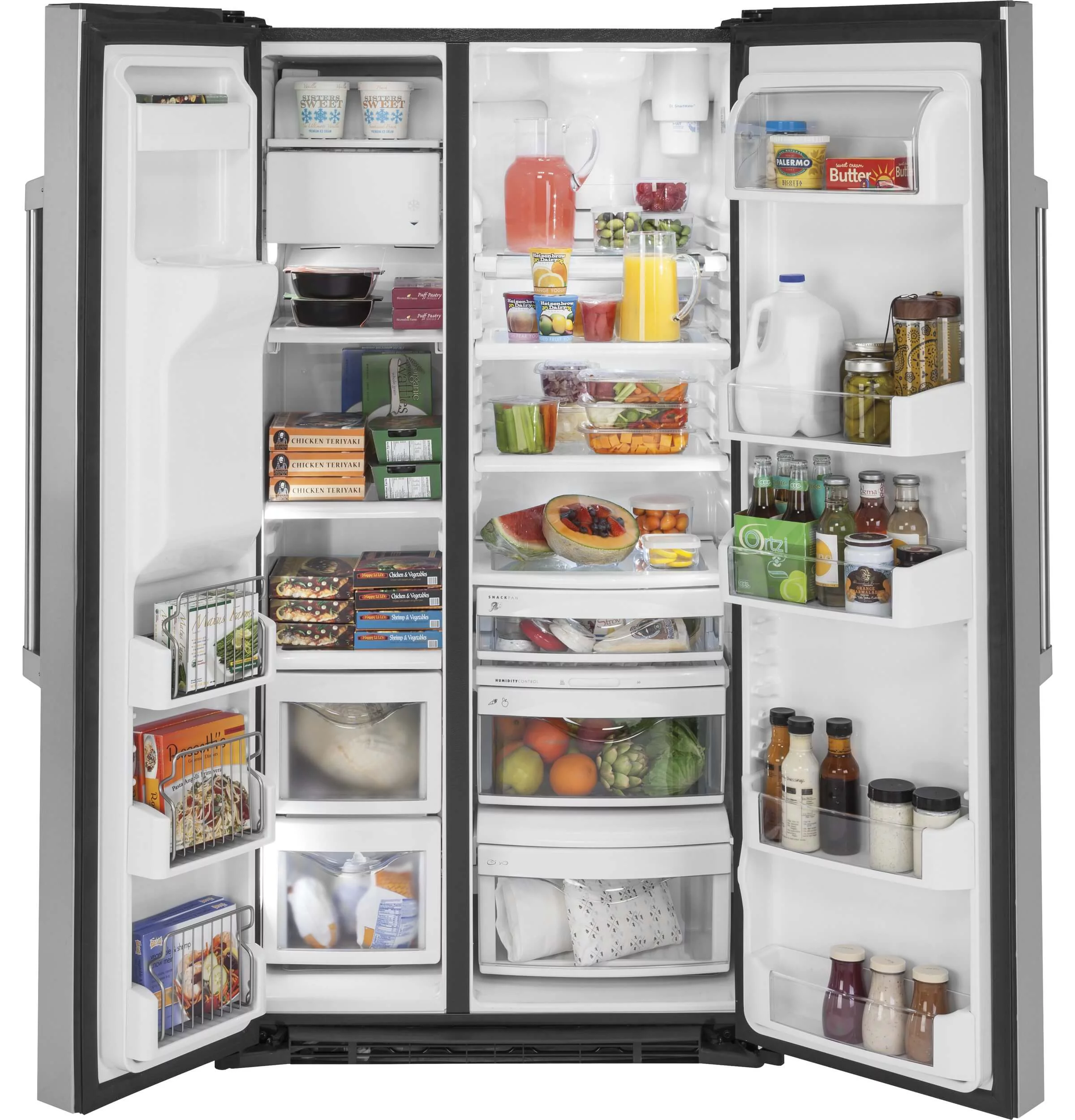 Café CZS22MSKSS 22 Cu. Ft. Stainless Counter-Depth Side-by-Side Refrigerator