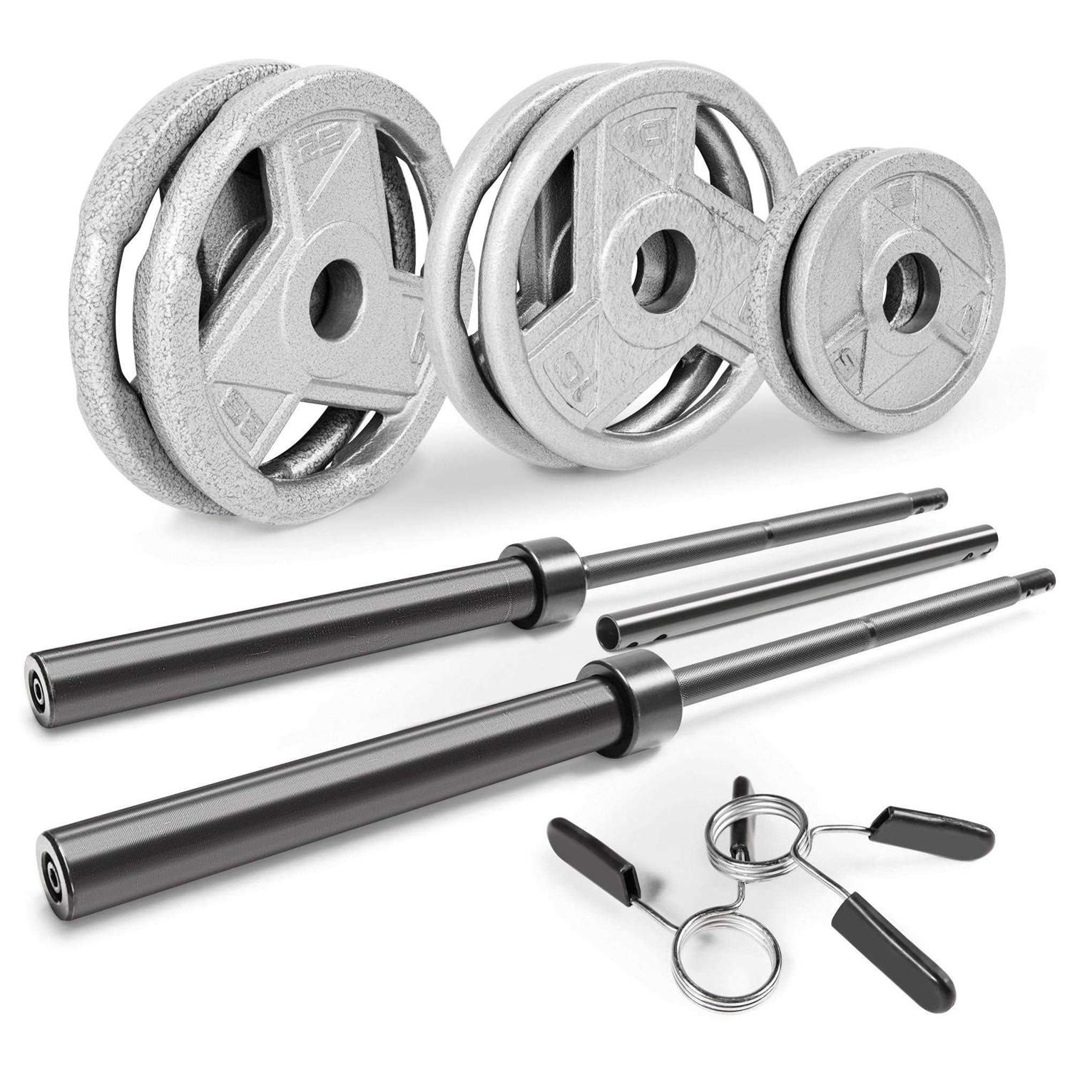 Marcy 110 lb. Olympic Weight Set MCW-110 - Sports Supplies Online Store