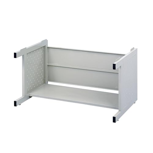 Safco Products 4969LG Facil Steel Flat File, 5 Drawer Metal Cabinet, Small (Optional Base Sold Separately), Light Gray