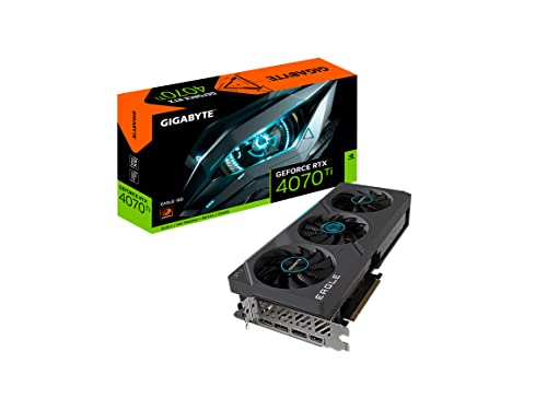 GIGABYTE GeForce RTX 5070 Ti AERO OC 16G Graphics Card, 16GB 256-bit GDDR7, PCIe 5.0, WINDFORCE Cooling System, GV-N507TAERO OC-16GD Video Card