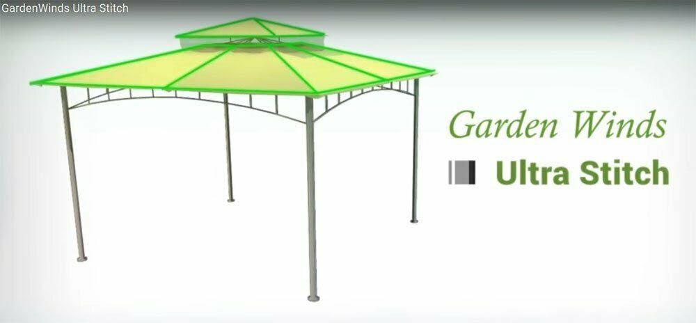 Garden Winds Replacement Canopy for The Sheridan Grill Gazebo - 350