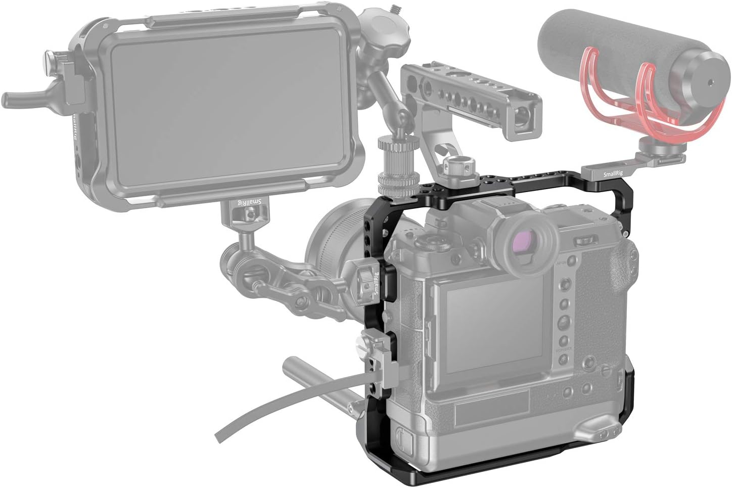 SMALLRIG Cage for Fujifilm GFX 100 with Cold Shoe and Strap Slot CCF2370