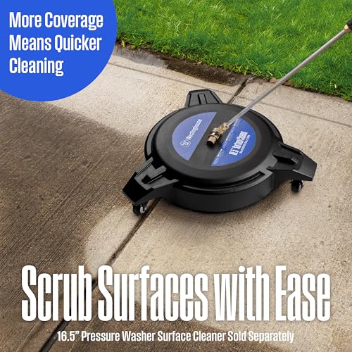 Westinghouse WPX3400 Gas Pressure Washer, 3400 PSI and 2.6 Max GPM, Onboard Soap Tank, Spray Gun and Wand, 5 Nozzle Set