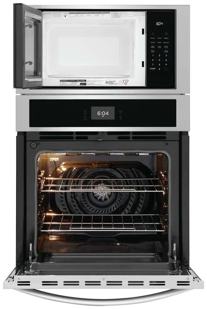 FRIGIDAIRE FCWM2727AS  ELECTRIC OVEN AND MICROWAVE COMBO Black
