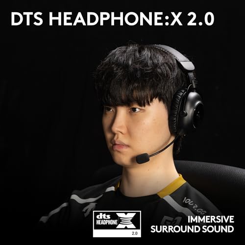 Logitech G PRO X 2 Lightspeed Wireless Gaming Headset: Wireless Gaming Headphones with Mic, 50mm Graphene Drivers, 2.02.0—7.1 Surround