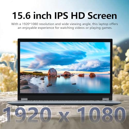 15.6 Inch 2 in 1 Touchscreen Laptop Computer, Laptop Ryzen R3-3200U CPU (up to 3.5GHz), 16GB RAM 512GB SSD Touch Screen Laptops