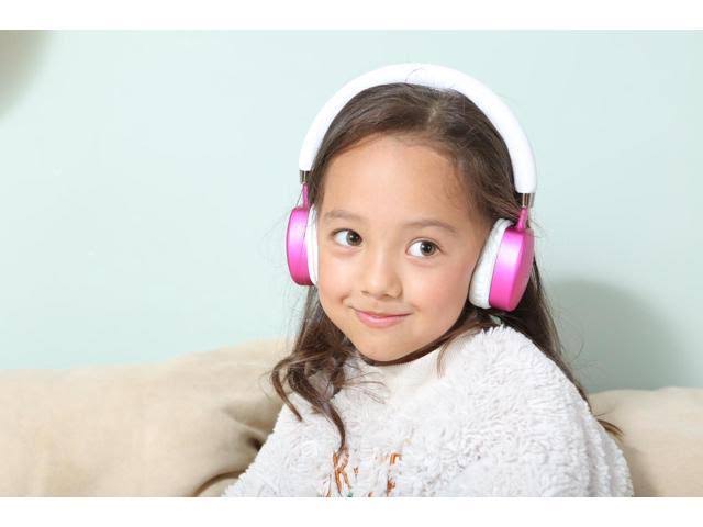 PuroQuiet Over-Ear Active Noise Cancelling Headphones (Pink)