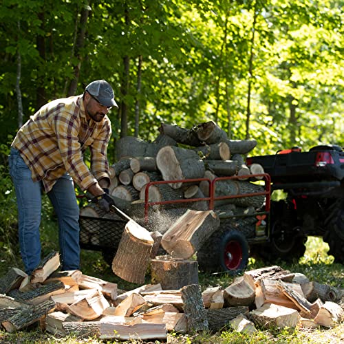 YUTRAX® HC1750 Trailer, Heavy-Duty Trailer, 1750 lb. Load Capacity, Heavy-Duty Steel Construction, Haul 28 Cub Feet, Minimal Assembly