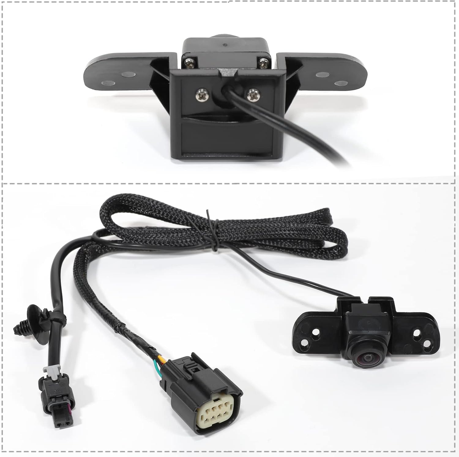 EWAY Backup Camera Replacement for 2016 2017 2018 2019 GMC Sierra/Chevrolet Silverado 1500/2500/3500 Rear View Reverse Parking Camera OE Part #