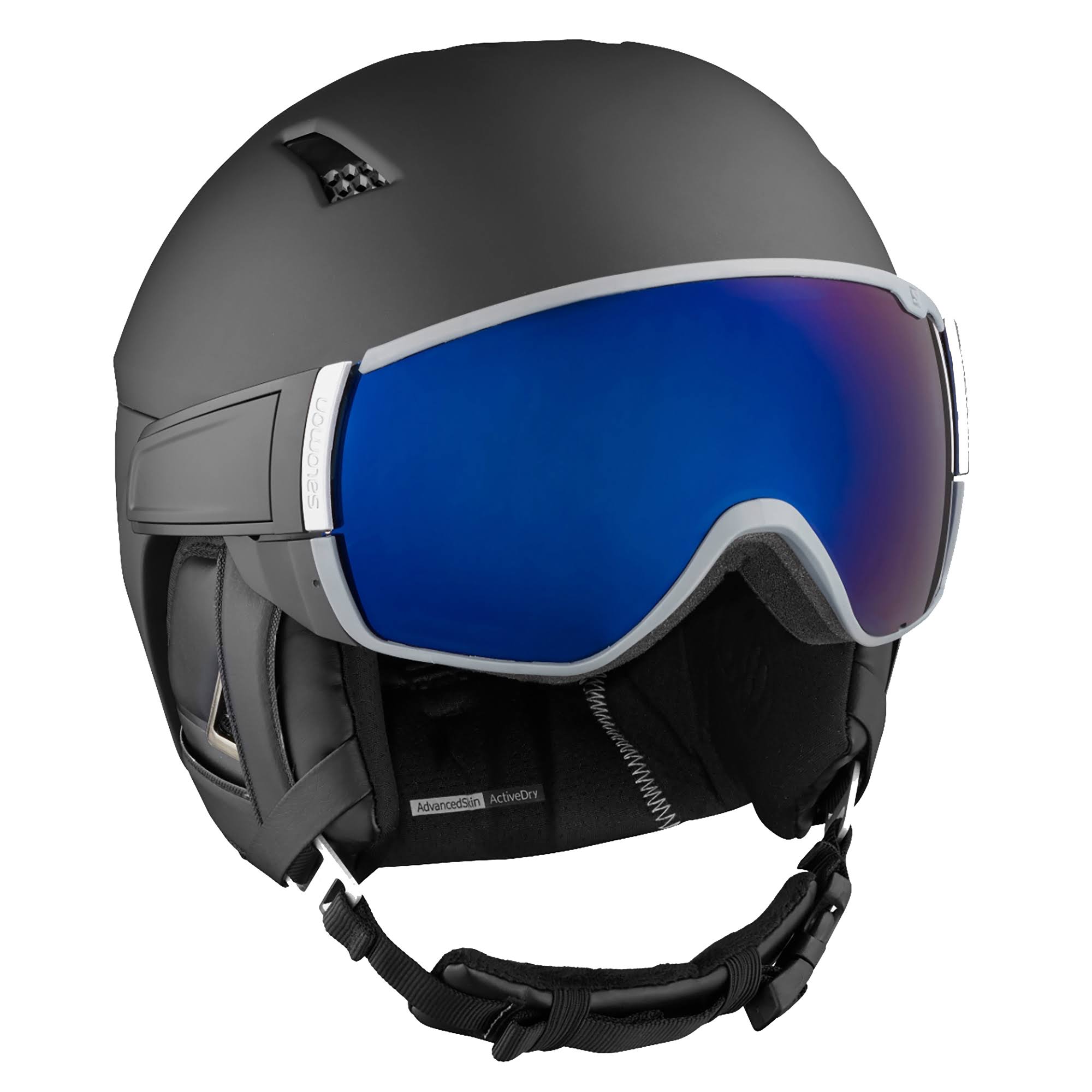 Salomon Driver+ Helmet Black/Silver, M