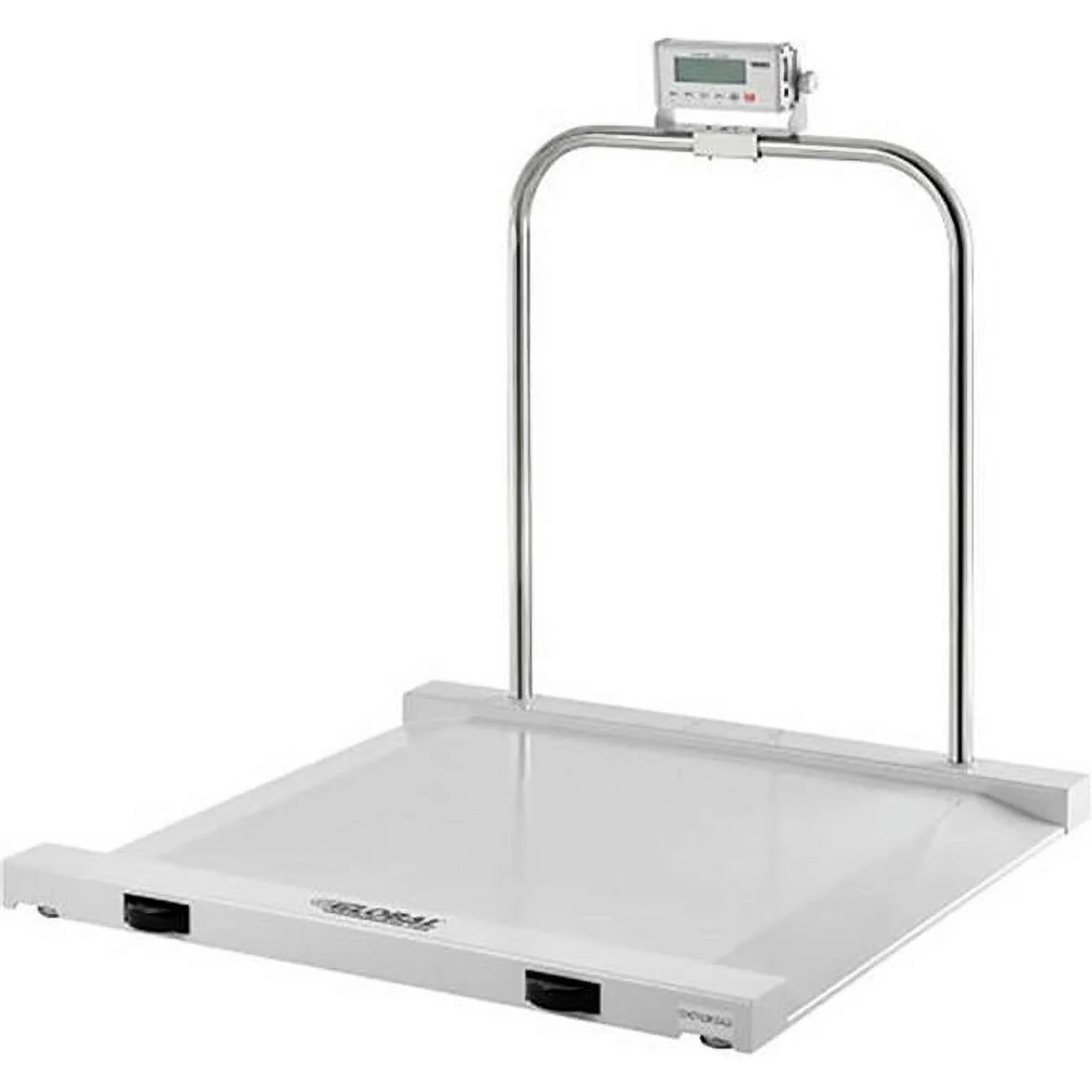 Wheelchair Scale, 1,000 lb x 0.5 lb, 41-5/16"L x 38-1/4"W x 2-3/4"H - Curated Treasures Market