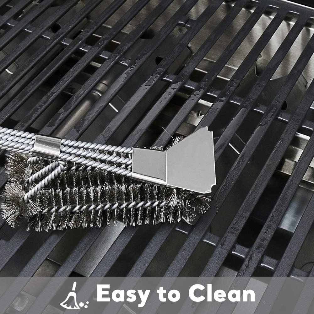 Uniflasy 15 Inch Cast Iron Grill Cooking Grid Grate for Weber Old Spirit 200 Series, Spirit E/S 200 & 210 with Side Control Panel, Spirit 500