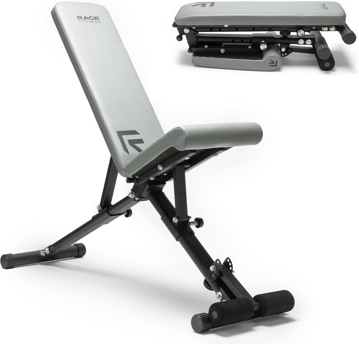 Weight Bench Press Seat, Folding Bench for Home Gym, Adjustable Bench for Weight Lifting, Strength Training Bench for Full Body Workout