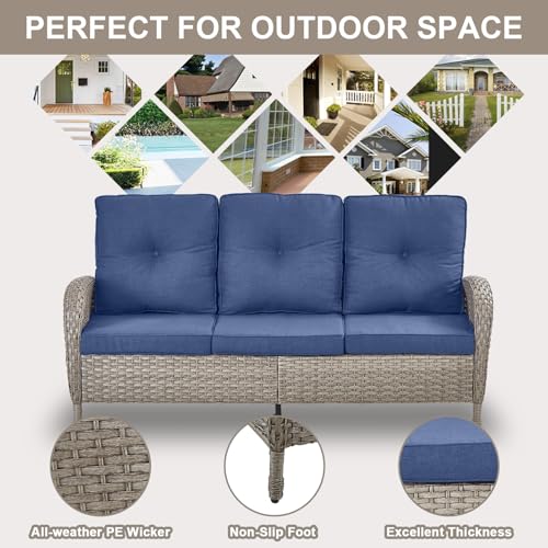 Patio Club Chair Wicker Chairs