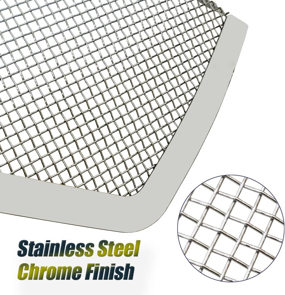 Stainless Steel Mesh Grille Chrome Grill Insert Fits Cadillac Escalade 2007-2014 Not Fit Platinum And Hybrid