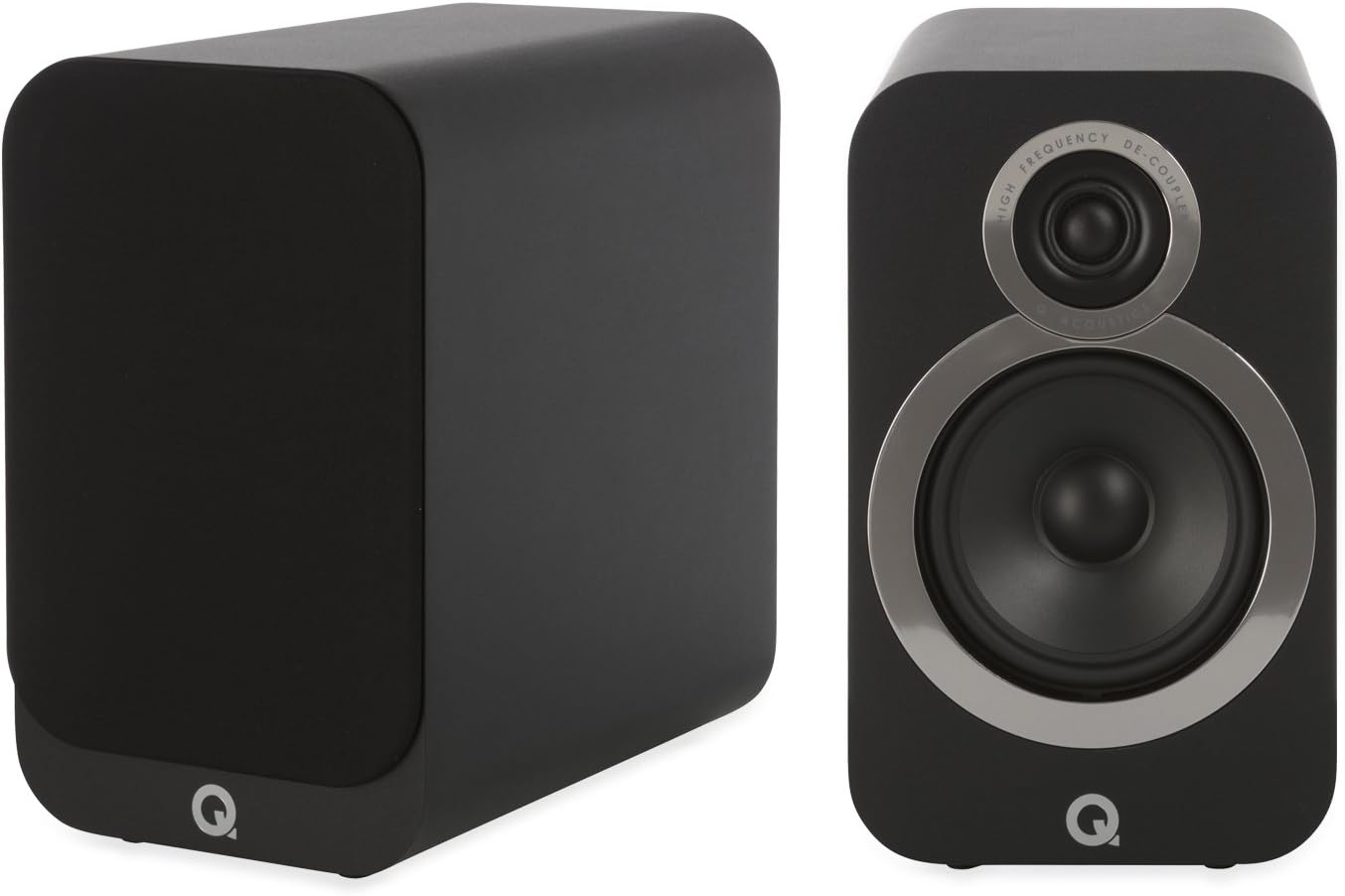 Q Acoustics 3020i Bookshelf Speaker Pair (Carbon Black)