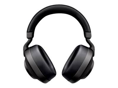 Jabra Elite 85h - Headphones with mic - full size - Bluetooth - wireless - active noise canceling - titanium black
