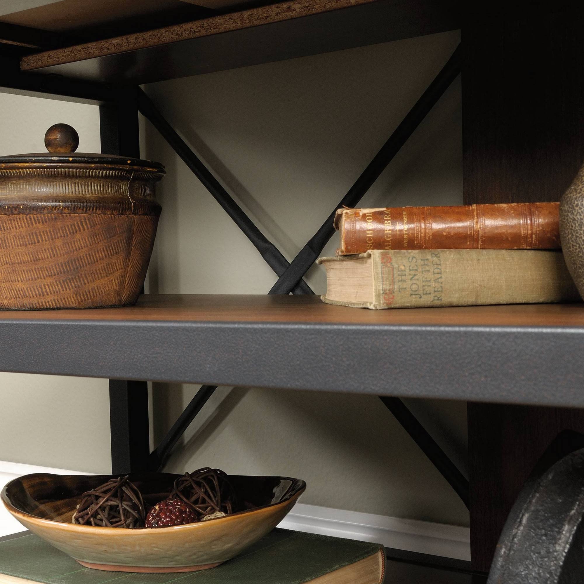 Sauder Carson Forge Anywhere Console | Milled Cherry