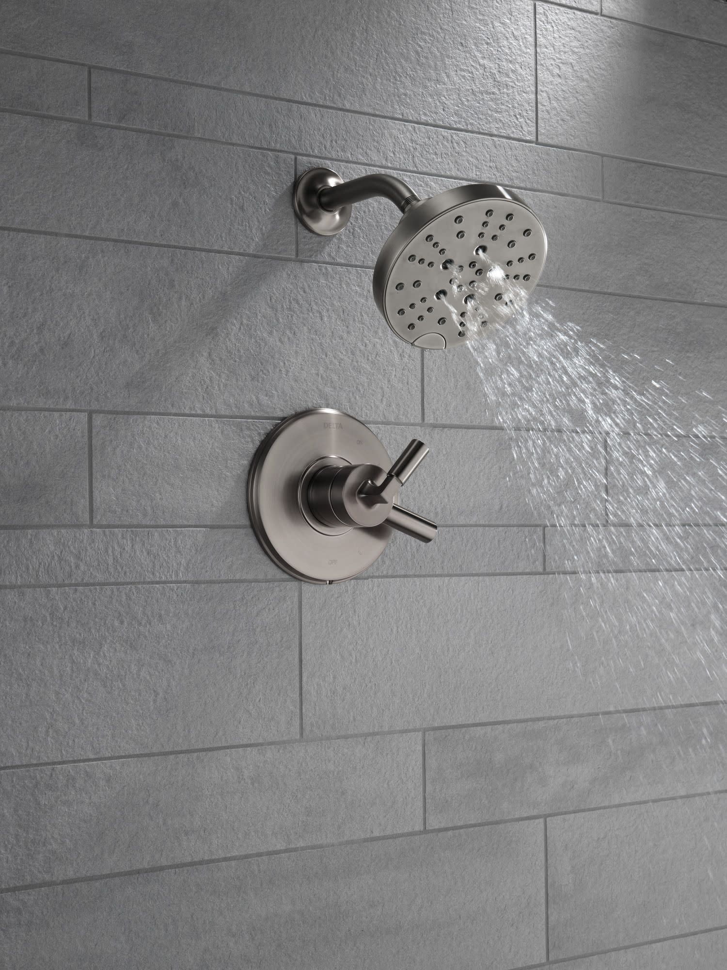 Delta T17248 Bowery Monitor 17 Series Dual Function Pressure Balanced Shower Only - Nickel