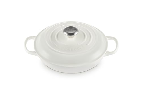 Le Creuset Enameled Cast Iron Signature Braiser, 3.5 qt., Marseille