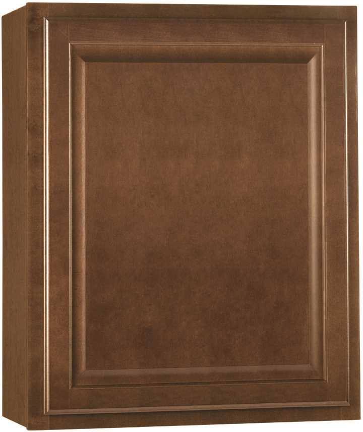 Hampton Bay KW2430-COG 24x30x12 in. Wall Cabinet in Cognac