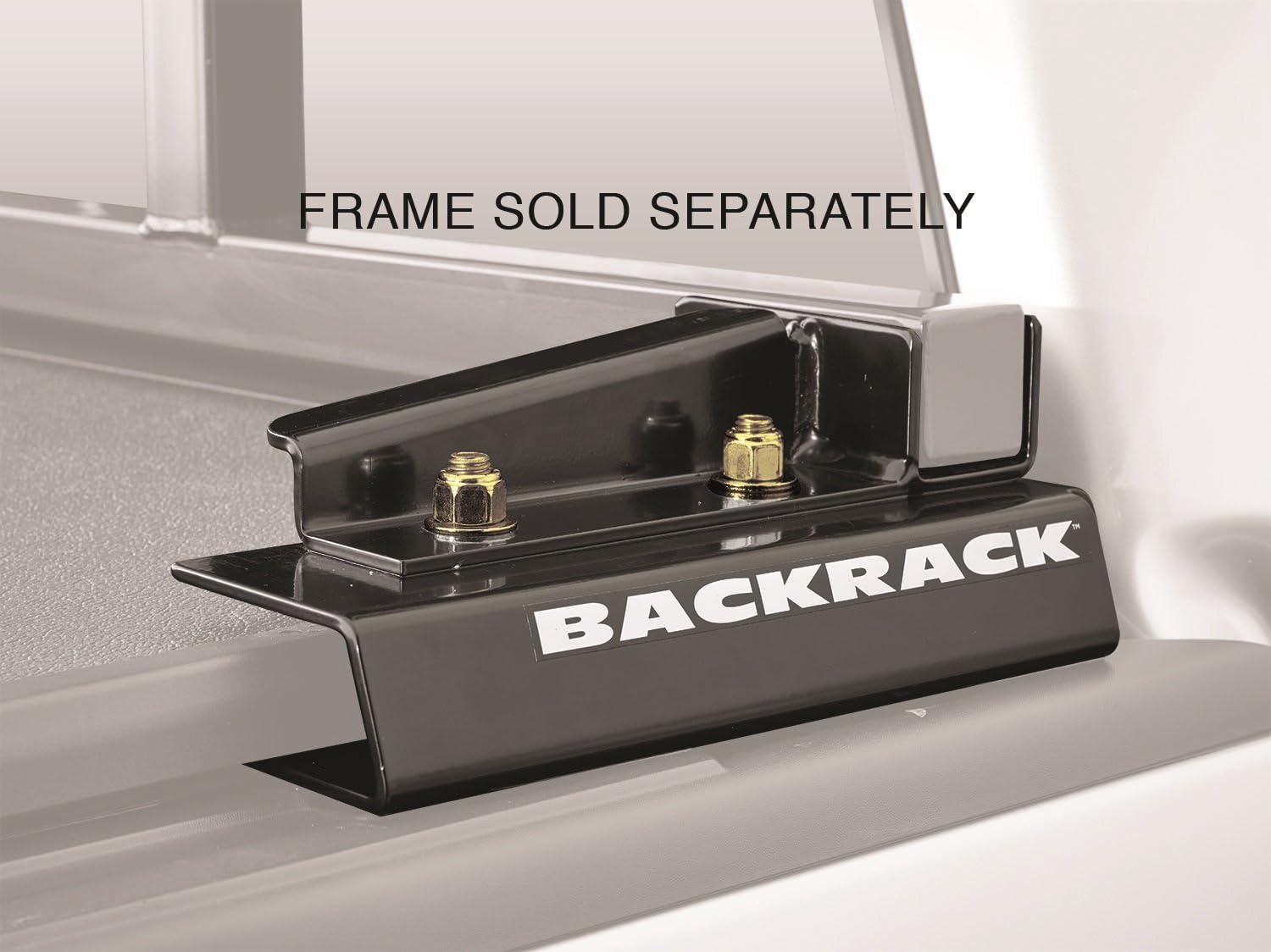 BACKRACK | 50123 | Truck Bed Over The Rail Headache Rack Tonneau Kit | Fits '15-'20 Ford F-150 Aluminum Body