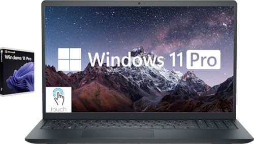 Dell Touchscreen 15.6" Inspiron Business Laptop Computer, Windows 11 Pro Laptop 32GB RAM 1TB SSD, Intel Core i5 Quad-Core Processor
