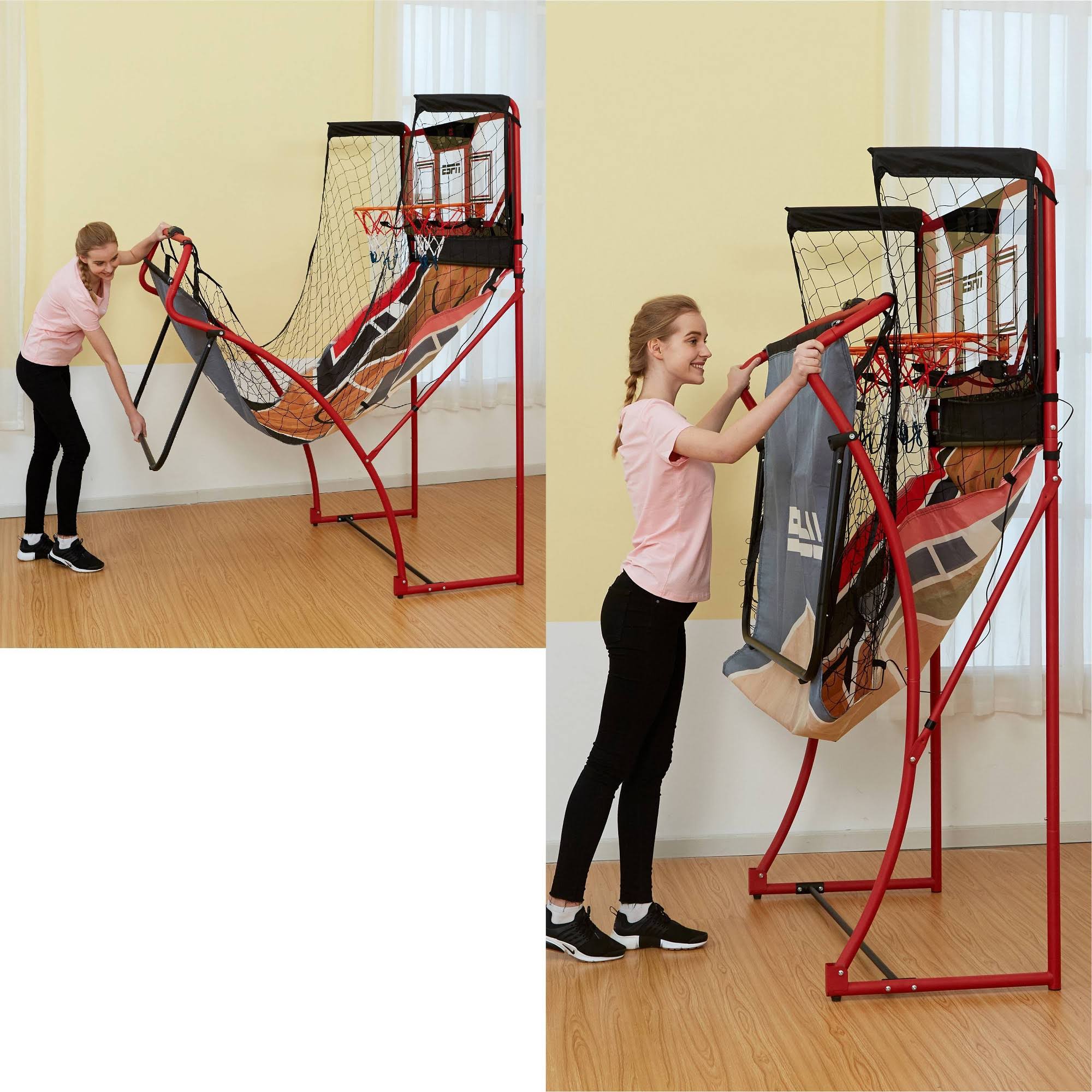 Espn - EZ-Fold 2-Player Arcade Basketball Game
