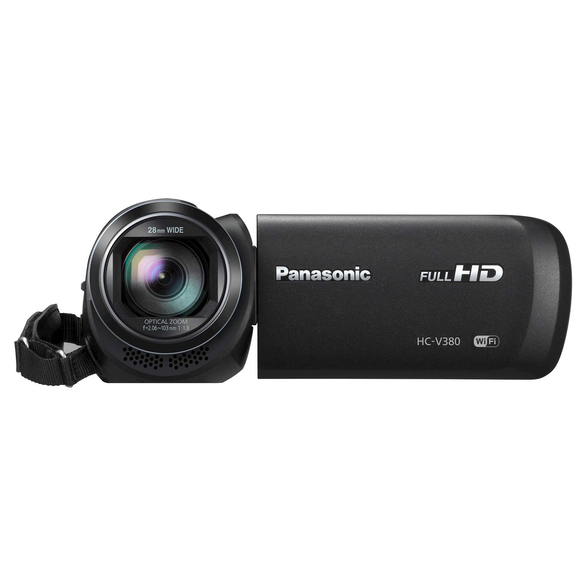 Panasonic HC-V380 2.51 MP Camcorder - 1080p