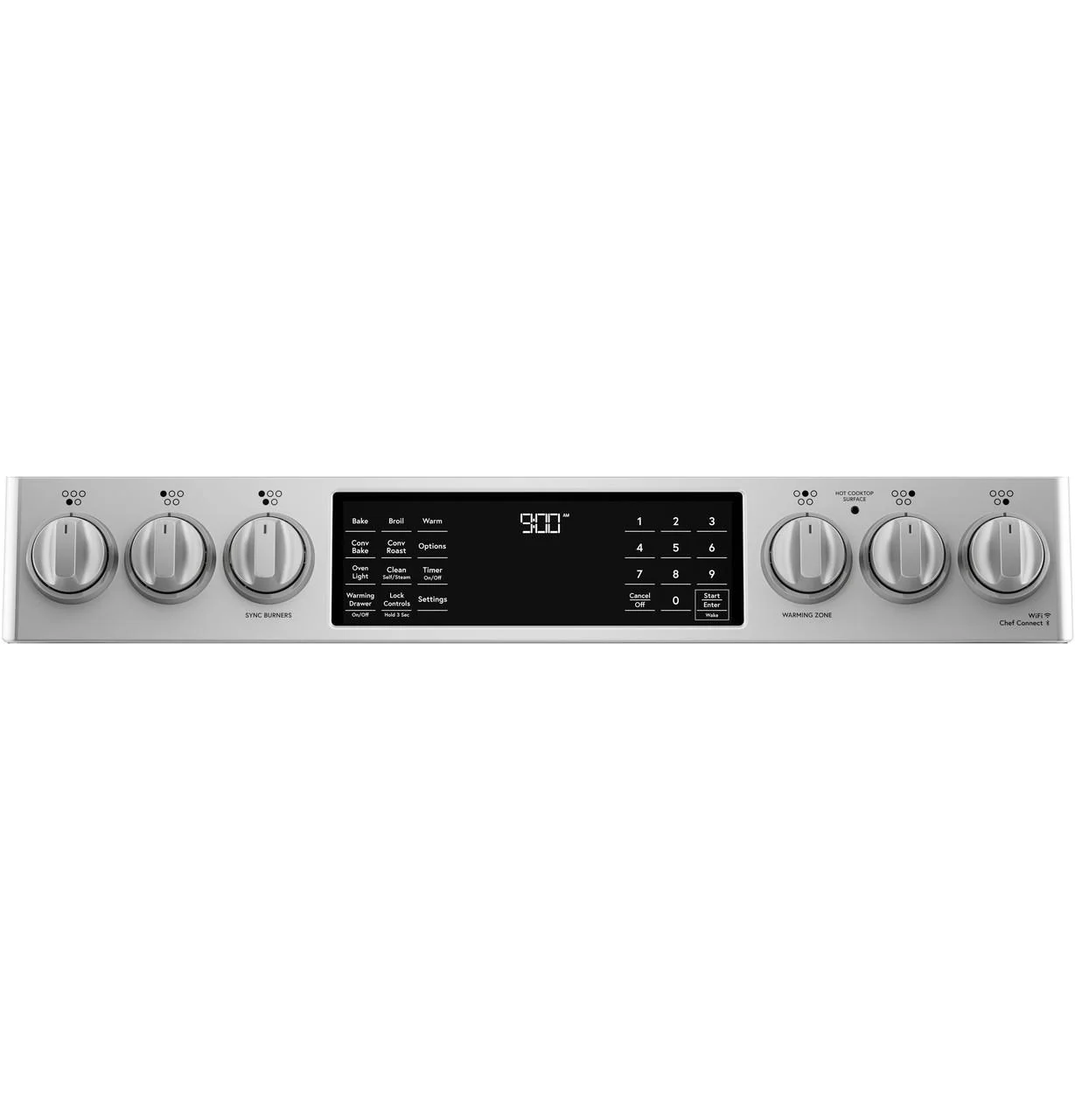 Cafe Chs900pm 30" Wide 5.7 Cu. Ft. Slide In Electric Induction Range - Stainless Steel /