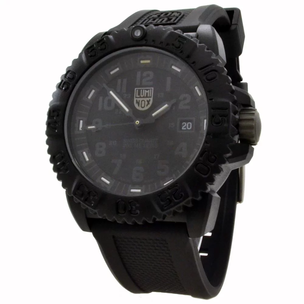 Luminox 3051 BLACKOUT EVO Navy SEAL Swiss Dive Watch - Radiant Selections
