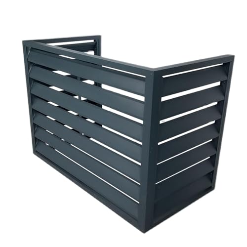 Aluminum Air Conditioner and Heat Pump Cover ,Mini Split Air Conditioner Cover for Outside Units ,Shelf Plant Stand ,Outdoor AC Unit Cover