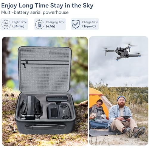 Ruko F11GIM2 Drone with 3 Batteries and 4 Blades, Blade is suitable for all F11 Series