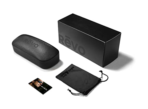 Revo Sunglasses Maverick: Polarized Lens with Bendable Rectangle Wrap Frame