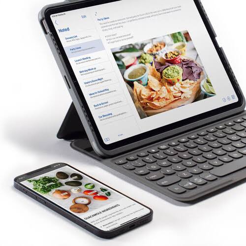 Zagg Pro Keys Wireless Keyboard and Detachable Case for 11-inch iPad Pro (1st, 2nd and 3rd Gen), Black