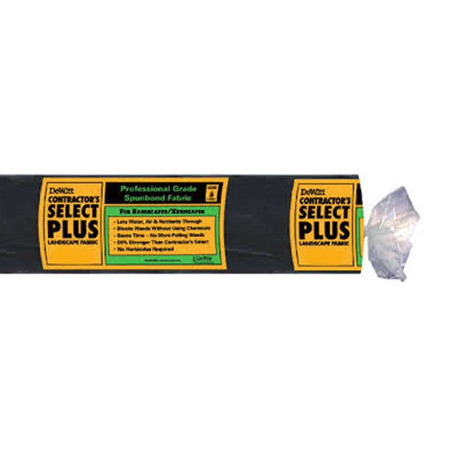 Dewitt 4 ft. x 100 ft. Select Plus Polypropylene Landscape Fabric Home Weed Barrier