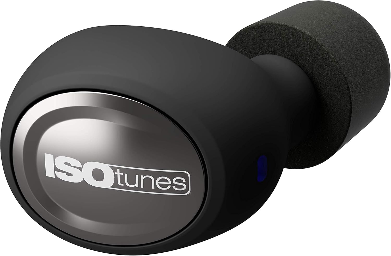 ISOtunes Free True Wireless Earplug Earbuds, 22 dB Noise Reduction Rating, 21 Hour Battery, Noise Cancelling Mic