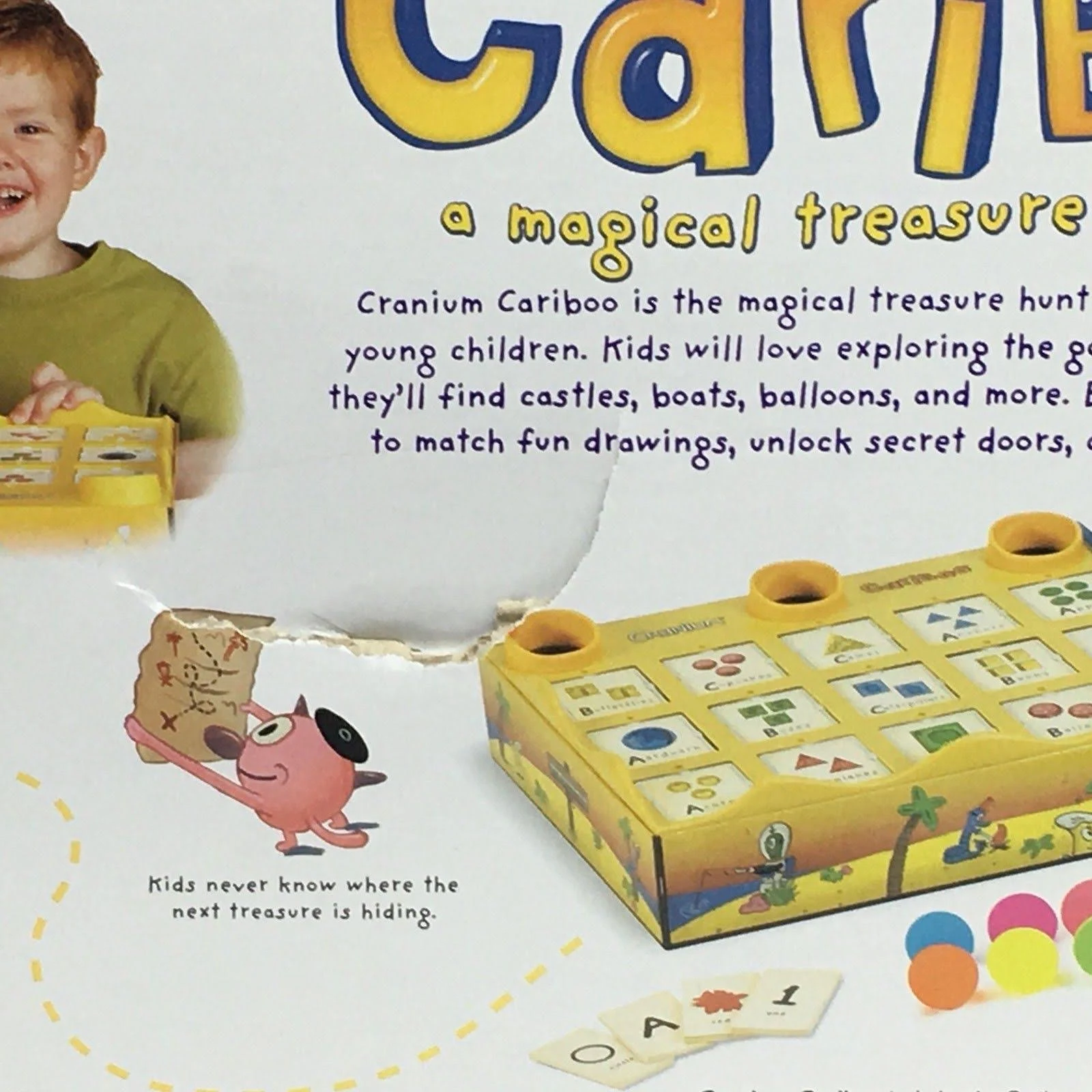 Cranium Cariboo Magical Treasure Hunt Game 2002 Complete