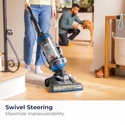Bissell 2252 CleanView Swivel Upright Bagless Vacuum with Swivel Steering, Powerful Pet Hair Pick Up, Specialized Pet Tools, Large Capacity Dirt Tank